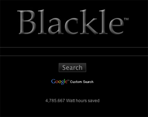 Website of the Day: Blackle